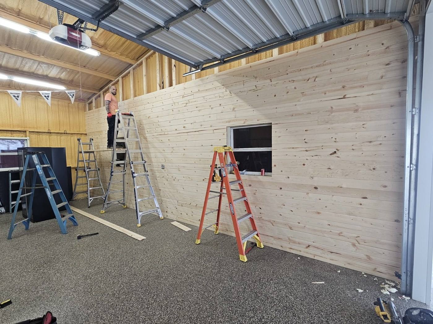 SUMCO accent walls portfolio project