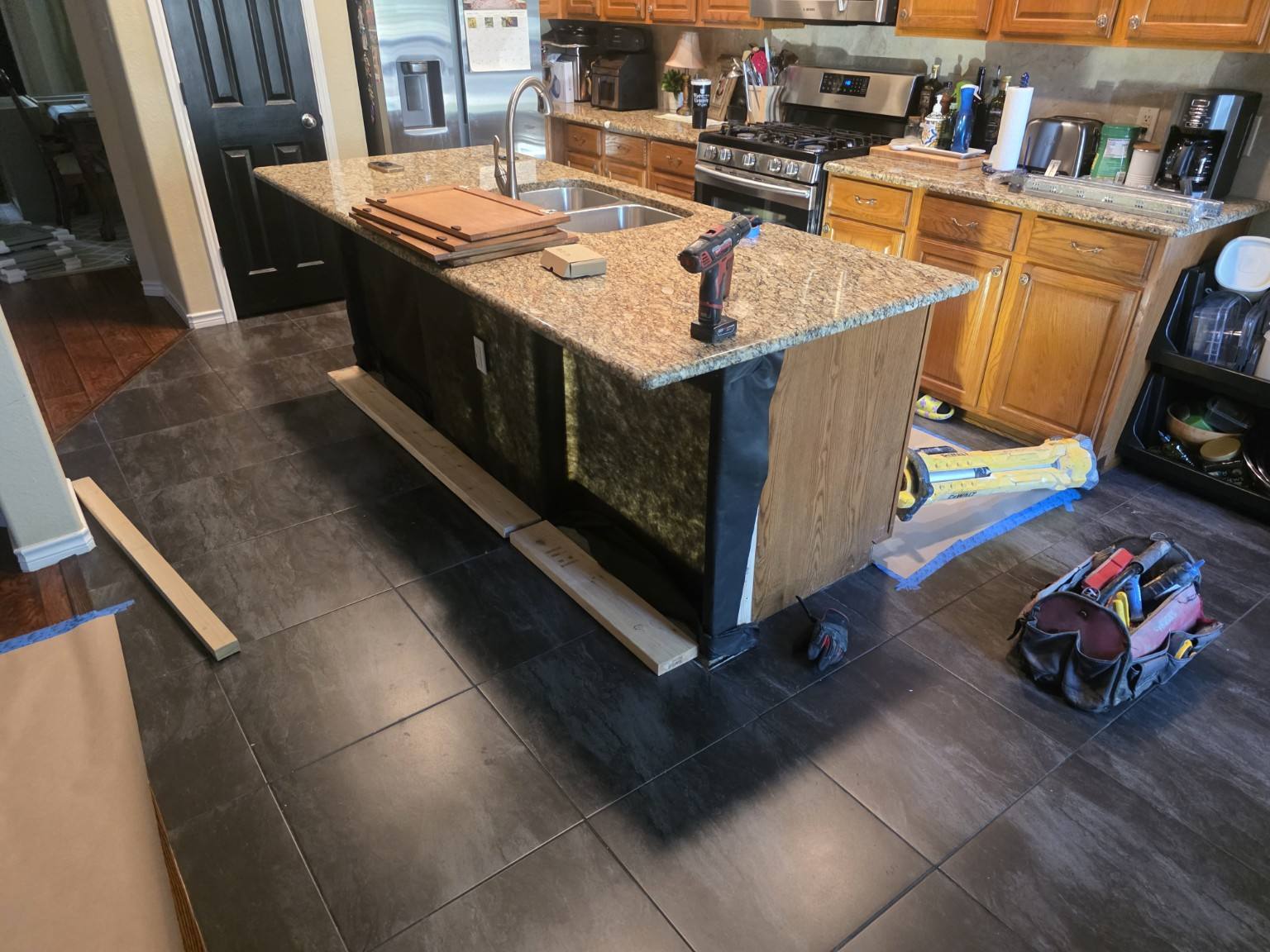 SUMCO kitchen renovation project photo