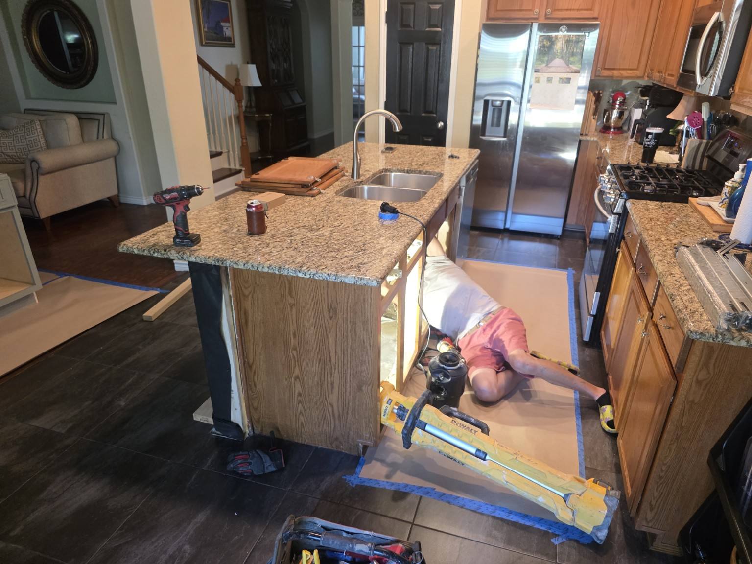 SUMCO kitchen renovation project photo